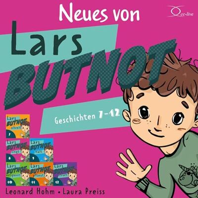 Leonard Hohm - Neues von Lars Butnot: 6 Geschichten erzählt für Kinder ab 3 Jahren (cclive 4 Kids) - Preis vom 21.06.2026 05:42:24 h Leonard Hohm - Neues von Lars Butnot: 6 Geschichten erzählt für Kinder ab 3 Jahren (cclive 4 Kids) - Preis vom 21.06.2026 05:42:24 h