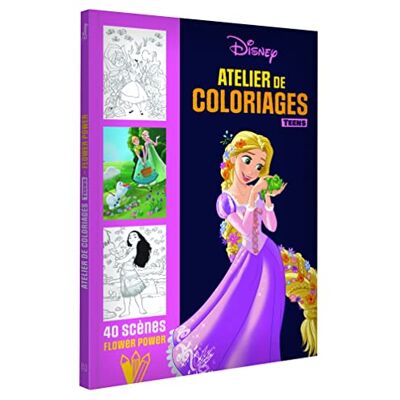 Disney TEENS : Atelier de coloriages : Flower Power - Preis vom 21.06.2026 05:42:24 h Disney TEENS : Atelier de coloriages : Flower Power - Preis vom 21.06.2026 05:42:24 h