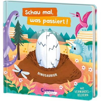 Schau mal, was passiert! Dinosaurier: Pappbilderbuch mit vielen Spielelementen ab 18 Monaten - Übt den Zusammenhang von Ursache und Wirkung - Mit Verwandelbildern - Preis vom 22.06.2026 23:23:57 h Schau mal, was passiert! Dinosaurier: Pappbilderbuch mit vielen Spielelementen ab 18 Monaten - Übt den Zusammenhang von Ursache und Wirkung - Mit Verwandelbildern - Preis vom 22.06.2026 23:23:57 h