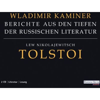 Wladimir Kaminer - Tolstoi - Berichte aus den Tiefen der russischen Literatur - Preis vom 26.06.2026 19:40:26 h Wladimir Kaminer - Tolstoi - Berichte aus den Tiefen der russischen Literatur - Preis vom 26.06.2026 19:40:26 h