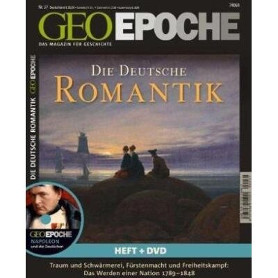 Peter-Matthias Gaede - GEO Epoche (mit DVD): Geo Epoche Die Deutsche Romantik. Mit DVD: Das Magazin für Geschichte: 37/2009 - Preis vom 22.06.2026 11:45:37 h Peter-Matthias Gaede - GEO Epoche (mit DVD): Geo Epoche Die Deutsche Romantik. Mit DVD: Das Magazin für Geschichte: 37/2009 - Preis vom 22.06.2026 11:45:37 h