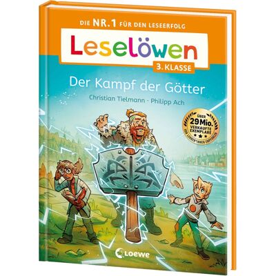Christian Tielmann - Leselöwen 3. Klasse - Der Kampf der Götter: Die Nr. 1 für den Leseerfolg - Mit Leselernschrift ABeZeh - Lesespaß für Kinder ab 8 Jahren - Preis vom 17.06.2026 05:34:31 h Christian Tielmann - Leselöwen 3. Klasse - Der Kampf der Götter: Die Nr. 1 für den Leseerfolg - Mit Leselernschrift ABeZeh - Lesespaß für Kinder ab 8 Jahren - Preis vom 17.06.2026 05:34:31 h