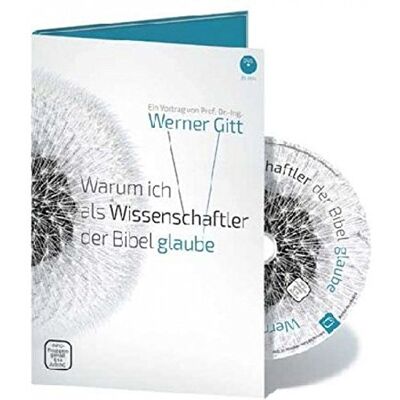 Warum ich als Wissenschaftler der Bibel glaube - Vortrag von Werner Gitt - Preis vom 22.06.2026 23:23:57 h Warum ich als Wissenschaftler der Bibel glaube - Vortrag von Werner Gitt - Preis vom 22.06.2026 23:23:57 h