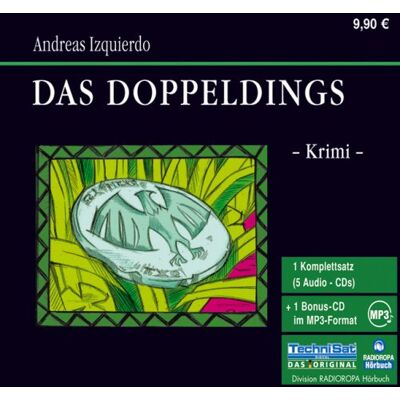 Andreas Izquierdo - Das Doppeldings. 5 CDs + mp3-CD - Preis vom 18.06.2026 05:44:55 h Andreas Izquierdo - Das Doppeldings. 5 CDs + mp3-CD - Preis vom 18.06.2026 05:44:55 h