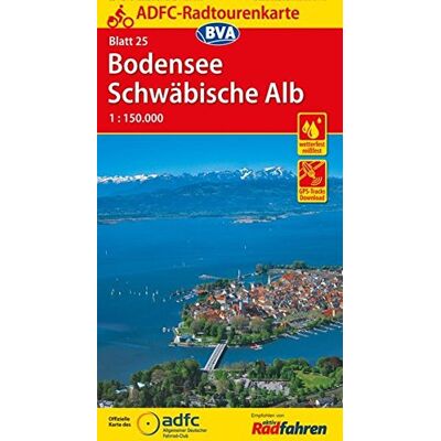Allgemeiner Deutscher Fahrrad-Club e.V. (ADFC) - ADFC-Radtourenkarte 25 Bodensee Schwäbische Alb 1:150.000, reiß- und wetterfest, GPS-Tracks Download (ADFC-Radtourenkarte 1:150000) - Preis vom 16.06.2026 05:30:18 h Allgemeiner Deutscher Fahrrad-Club e.V. (ADFC) - ADFC-Radtourenkarte 25 Bodensee Schwäbische Alb 1:150.000, reiß- und wetterfest, GPS-Tracks Download (ADFC-Radtourenkarte 1:150000) - Preis vom 16.06.2026 05:30:18 h