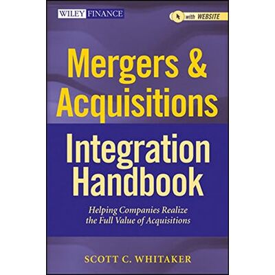 Scott Mergers & Acquisitions Integration Handbook: Helping Companies Realize The Full Value of Acquisitions. + Website (Wiley Finance Editions) - Preis vom 16.06.2026 05:30:18 h Scott Mergers & Acquisitions Integration Handbook: Helping Companies Realize The Full Value of Acquisitions. + Website (Wiley Finance Editions) - Preis vom 16.06.2026 05:30:18 h