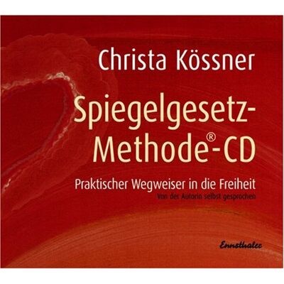 Christa Kössner - Die Spiegelgesetz-Methode. CD: Praktischer Wegweiser in die Freiheit - Preis vom 20.06.2026 05:23:55 h Christa Kössner - Die Spiegelgesetz-Methode. CD: Praktischer Wegweiser in die Freiheit - Preis vom 20.06.2026 05:23:55 h