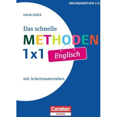 Katja Zerck - Das schnelle Methoden-1x1 Englisch: Differenzierungsmaterial für heterogene Lerngruppen. Buch mit Kopiervorlagen über Webcode - Preis vom 18.06.2026 05:44:55 h Katja Zerck - Das schnelle Methoden-1x1 Englisch: Differenzierungsmaterial für heterogene Lerngruppen. Buch mit Kopiervorlagen über Webcode - Preis vom 18.06.2026 05:44:55 h