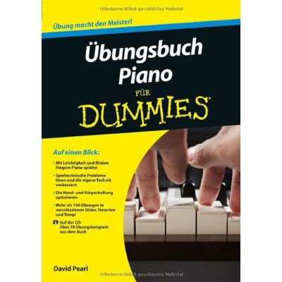 David Pearl - Übungsbuch Piano für Dummies (Fur Dummies) - Preis vom 22.09.2026 03:35:57 h David Pearl - Übungsbuch Piano für Dummies (Fur Dummies) - Preis vom 22.09.2026 03:35:57 h