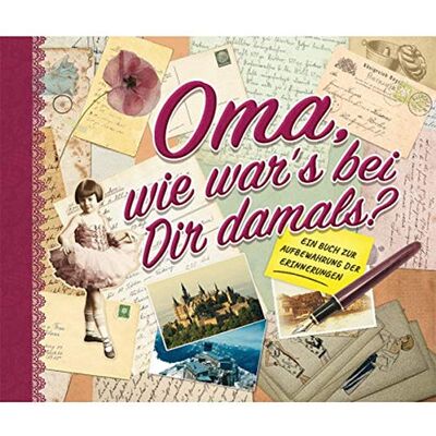 Monika Koprivova - Oma, wie war's bei Dir damals?: Ein Buch zur Aufbewahrung der Erinnerungen - Preis vom 18.06.2026 05:44:55 h Monika Koprivova - Oma, wie war's bei Dir damals?: Ein Buch zur Aufbewahrung der Erinnerungen - Preis vom 18.06.2026 05:44:55 h