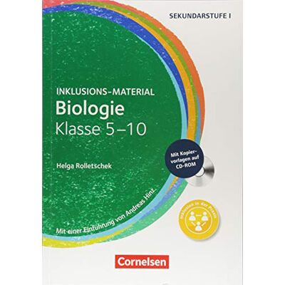 Rolletschek, Dr. Helga - Inklusions-Material: Biologie Klasse 5-10: Buch mit CD-ROM - Preis vom 17.06.2026 05:34:31 h Rolletschek, Dr. Helga - Inklusions-Material: Biologie Klasse 5-10: Buch mit CD-ROM - Preis vom 17.06.2026 05:34:31 h