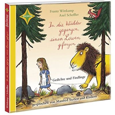 Frantz Wittkamp - In die Wälder gegangen, einen Löwen gefangen ...: Gelesen von Manfred Steffen u.a., 1 CD, Laufzeit ca. 45 Min. - Preis vom 17.06.2026 05:34:31 h Frantz Wittkamp - In die Wälder gegangen, einen Löwen gefangen ...: Gelesen von Manfred Steffen u.a., 1 CD, Laufzeit ca. 45 Min. - Preis vom 17.06.2026 05:34:31 h