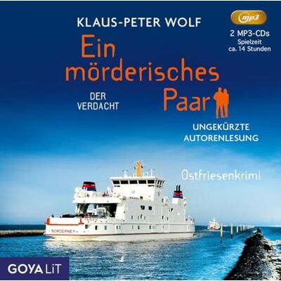 Klaus-Peter Wolf - Ein mörderisches Paar. Der Verdacht: Ungekürzte Autorenlesung - Preis vom 20.06.2026 05:23:55 h Klaus-Peter Wolf - Ein mörderisches Paar. Der Verdacht: Ungekürzte Autorenlesung - Preis vom 20.06.2026 05:23:55 h