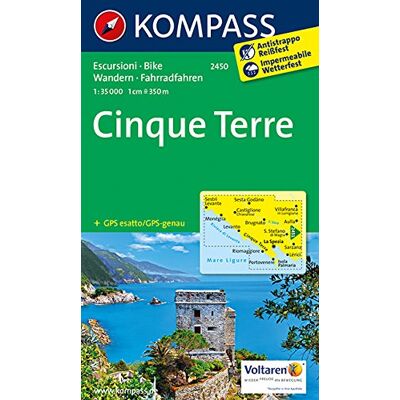 KOMPASS-Karten GmbH - Cinque Terre: Wanderkarte mit Radtouren. GPS-genau. 1:35000 (KOMPASS-Wanderkarten) - Preis vom 17.06.2026 05:34:31 h KOMPASS-Karten GmbH - Cinque Terre: Wanderkarte mit Radtouren. GPS-genau. 1:35000 (KOMPASS-Wanderkarten) - Preis vom 17.06.2026 05:34:31 h