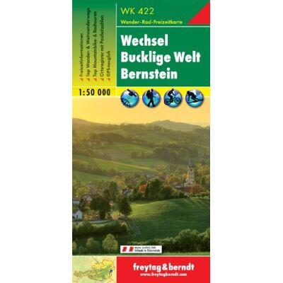 Freytag-Berndt und Artaria KG - Freytag Berndt Wanderkarten, WK 422, Wechsel - Bucklige Welt - Bernstein, GPS, UTM - Maßstab 1:50 000: Ortsverzeichnis. Kultur, Sehenswürdigkeiten, ... Mit Radwanderrouten. (WK 422) - Preis vom 17.06.2026 05:34:31 h Freytag-Berndt und Artaria KG - Freytag Berndt Wanderkarten, WK 422, Wechsel - Bucklige Welt - Bernstein, GPS, UTM - Maßstab 1:50 000: Ortsverzeichnis. Kultur, Sehenswürdigkeiten, ... Mit Radwanderrouten. (WK 422) - Preis vom 17.06.2026 05:34:31 h