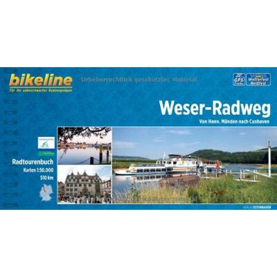 bikeline - Weser-Radweg. Von Hann. Münden nach Cuxhaven, 510 km, Radtourenbuch 1:50 000, GPS-Tracks Download, wetterfest/reißfest - Preis vom 17.06.2026 05:34:31 h bikeline - Weser-Radweg. Von Hann. Münden nach Cuxhaven, 510 km, Radtourenbuch 1:50 000, GPS-Tracks Download, wetterfest/reißfest - Preis vom 17.06.2026 05:34:31 h