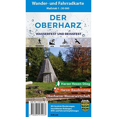 Der Oberharz: Wasserfeste und Reißfeste Wander- und Fahrradkarte - Preis vom 19.06.2026 05:29:47 h Der Oberharz: Wasserfeste und Reißfeste Wander- und Fahrradkarte - Preis vom 19.06.2026 05:29:47 h