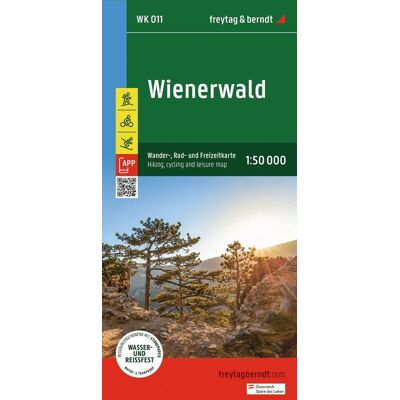 freytag & berndt Wanderkarte WK 011 Wienerwald 1:50.000: mit APP, wasserfest und reißfest - Preis vom 17.06.2026 05:34:31 h freytag & berndt Wanderkarte WK 011 Wienerwald 1:50.000: mit APP, wasserfest und reißfest - Preis vom 17.06.2026 05:34:31 h