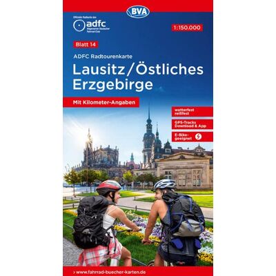 Allgemeiner Deutscher Fahrrad-Club e.V. (ADFC) - ADFC-Radtourenkarte 14 Lausitz /Östliches Erzgebirge 1:150.000, reiß- und wetterfest, E-Bike geeignet, GPS-Tracks Download, mit Bett+Bike Symbolen, ... (ADFC-Radtourenkarte 1:150.000) - Preis vom 17.06.2026 Allgemeiner Deutscher Fahrrad-Club e.V. (ADFC) - ADFC-Radtourenkarte 14 Lausitz /Östliches Erzgebirge 1:150.000, reiß- und wetterfest, E-Bike geeignet, GPS-Tracks Download, mit Bett+Bike Symbolen, ... (ADFC-Radtourenkarte 1:150.000) - Preis vom 17.06.2026