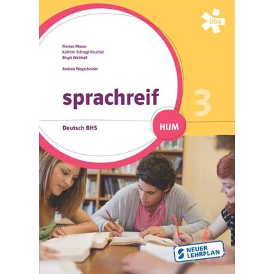 Moser, Mag. Florian - sprachreif HUM 3, Schülerbuch + E-Book - Preis vom 22.09.2026 03:35:57 h Moser, Mag. Florian - sprachreif HUM 3, Schülerbuch + E-Book - Preis vom 22.09.2026 03:35:57 h