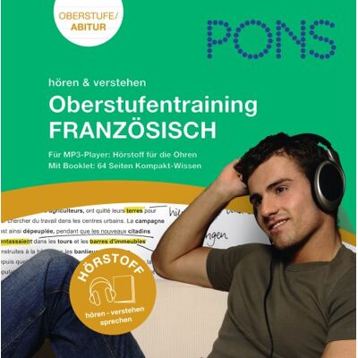 PONS Hörstoff Oberstufen-Training für MP3-Player Französisch: Für MP3-Player: Hörstoff für die Ohren. Oberstufe/ Abitur - Preis vom 17.06.2026 05:34:31 h PONS Hörstoff Oberstufen-Training für MP3-Player Französisch: Für MP3-Player: Hörstoff für die Ohren. Oberstufe/ Abitur - Preis vom 17.06.2026 05:34:31 h