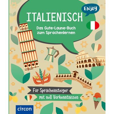 Isabella Bergmann - Enjoy Italienisch: Das Gute-Laune-Buch zum Sprachenlernen (111 Mal Wissen) - Preis vom 22.09.2026 03:35:57 h Isabella Bergmann - Enjoy Italienisch: Das Gute-Laune-Buch zum Sprachenlernen (111 Mal Wissen) - Preis vom 22.09.2026 03:35:57 h