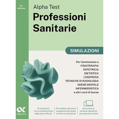 Stefano Bertocchi - Alpha Test. Professioni sanitarie. Simulazioni. Per l’ammissione ai corsi di laurea triennale delle professioni sanitarie, tra cui fisioterapia, ... download e accesso online (TestUniversitari) - Preis vom 19.06.2026 05:29:47 h Stefano Bertocchi - Alpha Test. Professioni sanitarie. Simulazioni. Per l’ammissione ai corsi di laurea triennale delle professioni sanitarie, tra cui fisioterapia, ... download e accesso online (TestUniversitari) - Preis vom 19.06.2026 05:29:47 h