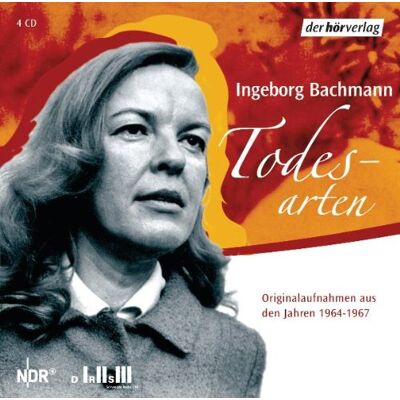 Ingeborg Bachmann - Todesarten (Edition 3): Prosa und Gedichte aus den Jahren 1964-1966: Originalaufnahmen aus den Jahren 1964 - 1967 - Preis vom 26.06.2026 19:40:26 h Ingeborg Bachmann - Todesarten (Edition 3): Prosa und Gedichte aus den Jahren 1964-1966: Originalaufnahmen aus den Jahren 1964 - 1967 - Preis vom 26.06.2026 19:40:26 h