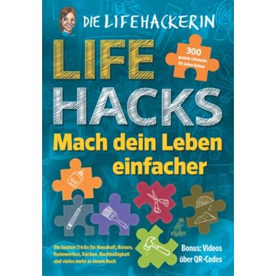 Bettina Tuor - Lifehacks - Mach dein Leben einfacher: 300 geniale Lifehacks für jeden Anlass - Die besten Tricks für Haushalt, Reisen, Heimwerken, Kochen, Nachhaltigkeit und vieles mehr in einem Buch - Preis vom 18.06.2026 05:44:55 h Bettina Tuor - Lifehacks - Mach dein Leben einfacher: 300 geniale Lifehacks für jeden Anlass - Die besten Tricks für Haushalt, Reisen, Heimwerken, Kochen, Nachhaltigkeit und vieles mehr in einem Buch - Preis vom 18.06.2026 05:44:55 h