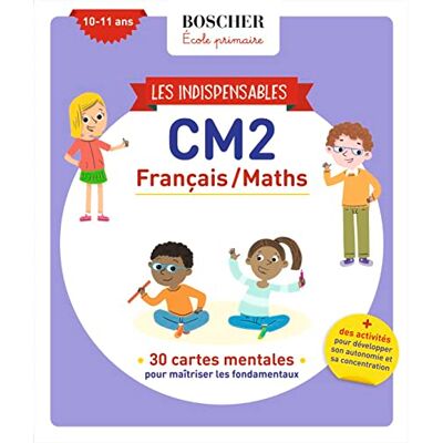 Déborah Mirabel - Les indispensables CM2, 10-11 ans : français-maths : 45 cartes mentales pour maîtriser les fondamentaux - Preis vom 19.06.2026 05:29:47 h Déborah Mirabel - Les indispensables CM2, 10-11 ans : français-maths : 45 cartes mentales pour maîtriser les fondamentaux - Preis vom 19.06.2026 05:29:47 h