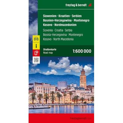 freytag & berndt - Slowenien - Kroatien - Serbien - Bosnien-Herzegowina - Montenegro - Kosovo - Nordmazedonien, Straßenkarte 1:600.000, freytag & berndt: Westlicher ... (freytag & berndt Auto + Freizeitkarten) - Preis vom 16.06.2026 05:30:18 h freytag & berndt - Slowenien - Kroatien - Serbien - Bosnien-Herzegowina - Montenegro - Kosovo - Nordmazedonien, Straßenkarte 1:600.000, freytag & berndt: Westlicher ... (freytag & berndt Auto + Freizeitkarten) - Preis vom 16.06.2026 05:30:18 h