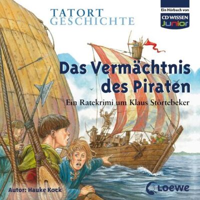 Haucke Kock - CD WISSEN Junior - TATORT GESCHICHTE - Das Vermächtnis des Piraten. Ein Ratekrimi um Klaus Störtebeker, 2 CDs - Preis vom 26.06.2026 07:41:50 h Haucke Kock - CD WISSEN Junior - TATORT GESCHICHTE - Das Vermächtnis des Piraten. Ein Ratekrimi um Klaus Störtebeker, 2 CDs - Preis vom 26.06.2026 07:41:50 h