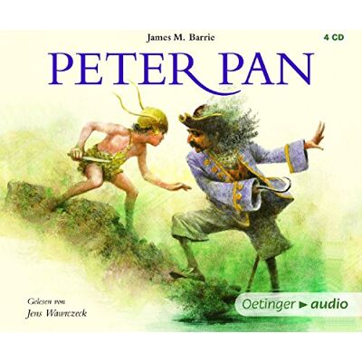 James Barrie - Peter Pan (NA) (4 CD): Leicht gekürzte Lesung mit Musik, ca. 292 Min. - Preis vom 20.06.2026 05:23:55 h James Barrie - Peter Pan (NA) (4 CD): Leicht gekürzte Lesung mit Musik, ca. 292 Min. - Preis vom 20.06.2026 05:23:55 h