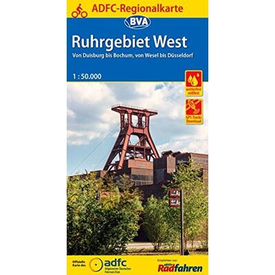 Allgemeiner Deutscher Fahrrad-Club e.V. (ADFC) - ADFC-Regionalkarte radrevier.ruhr West, 1:50.000, reiß- und wetterfest, GPS-Tracks Download: Von Xanten bis Bochum, von Haltern bis Essen (ADFC-Regionalkarte 1:50000) - Preis vom 17.06.2026 05:34:31 h Allgemeiner Deutscher Fahrrad-Club e.V. (ADFC) - ADFC-Regionalkarte radrevier.ruhr West, 1:50.000, reiß- und wetterfest, GPS-Tracks Download: Von Xanten bis Bochum, von Haltern bis Essen (ADFC-Regionalkarte 1:50000) - Preis vom 17.06.2026 05:34:31 h
