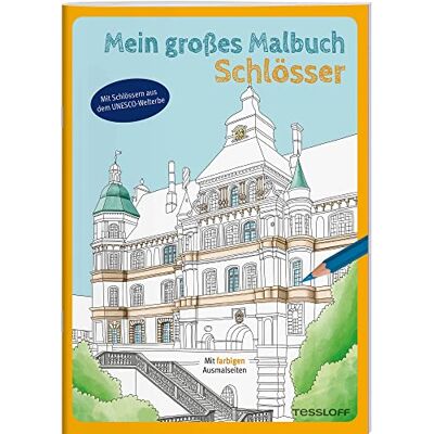 Bianca Linster - Mein großes Malbuch. Schlösser / Ausmalbuch für Kinder ab 7 Jahren und Erwachsene / Deutschlandkarte mit Standorten der 31 Schlösser: Mit farbigen Ausmalseiten (Malbücher und -blöcke) - Preis vom 20.06.2026 05:23:55 h Bianca Linster - Mein großes Malbuch. Schlösser / Ausmalbuch für Kinder ab 7 Jahren und Erwachsene / Deutschlandkarte mit Standorten der 31 Schlösser: Mit farbigen Ausmalseiten (Malbücher und -blöcke) - Preis vom 20.06.2026 05:23:55 h