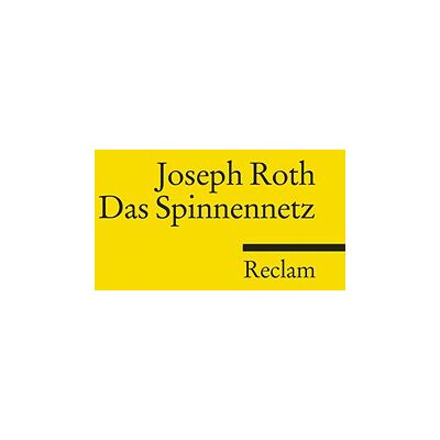 Joseph Roth - Das Spinnennetz - Preis vom 22.09.2026 03:35:57 h Joseph Roth - Das Spinnennetz - Preis vom 22.09.2026 03:35:57 h