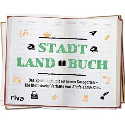 Heer, Dr. Carina - Stadt Land Buch: Das Spielebuch mit 60 neuen Kategorien – Die literarische Variante von Stadt-Land-Fluss - Preis vom 26.06.2026 19:40:26 h Heer, Dr. Carina - Stadt Land Buch: Das Spielebuch mit 60 neuen Kategorien – Die literarische Variante von Stadt-Land-Fluss - Preis vom 26.06.2026 19:40:26 h