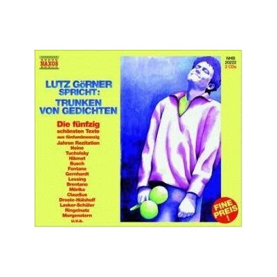 Lutz Görner - Trunken von Gedichten. 2 CDs. - Preis vom 26.06.2026 19:40:26 h Lutz Görner - Trunken von Gedichten. 2 CDs. - Preis vom 26.06.2026 19:40:26 h