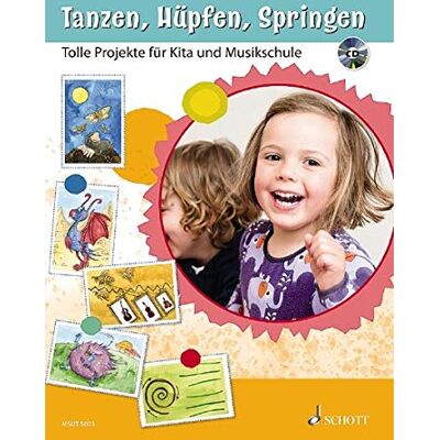 Tanzen, Hüpfen, Springen: Tolle Projekte für Kita und Musikschule. Ausgabe mit CD. (Materialkiste Musik, Spiel und Tanz) - Preis vom 23.06.2026 11:45:09 h Tanzen, Hüpfen, Springen: Tolle Projekte für Kita und Musikschule. Ausgabe mit CD. (Materialkiste Musik, Spiel und Tanz) - Preis vom 23.06.2026 11:45:09 h