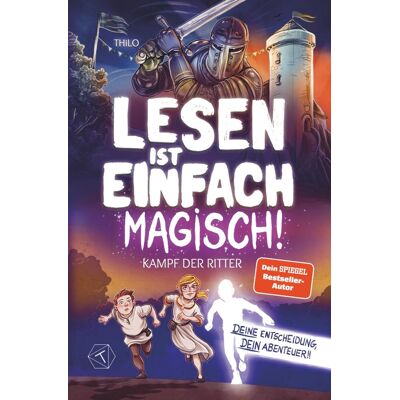 THiLO - Lesen ist einfach magisch - Kampf der Ritter: Interaktives Buch ab 8 Jahre für Jungen + Mädchen. DU ENTSCHEIDEST SELBST. Große Schrift, einfache Sätze, kurze Kapitel. Leicht lesbar - und spannend. - Preis vom 18.06.2026 05:44:55 h THiLO - Lesen ist einfach magisch - Kampf der Ritter: Interaktives Buch ab 8 Jahre für Jungen + Mädchen. DU ENTSCHEIDEST SELBST. Große Schrift, einfache Sätze, kurze Kapitel. Leicht lesbar - und spannend. - Preis vom 18.06.2026 05:44:55 h