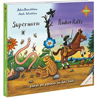 Julia Donaldson - Superwurm / Räuber Ratte: Sprecher: Ilona Schulz, 1 CD, Digipack, Laufzeit 45 Min. - Preis vom 20.06.2026 05:23:55 h Julia Donaldson - Superwurm / Räuber Ratte: Sprecher: Ilona Schulz, 1 CD, Digipack, Laufzeit 45 Min. - Preis vom 20.06.2026 05:23:55 h