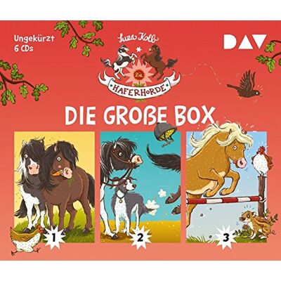 Suza Kolb - Die Haferhorde - Die große Box (Teil 1-3): Ungekürzte Lesungen mit Bürger Lars Dietrich (6 CDs) - Preis vom 16.06.2026 05:30:18 h Suza Kolb - Die Haferhorde - Die große Box (Teil 1-3): Ungekürzte Lesungen mit Bürger Lars Dietrich (6 CDs) - Preis vom 16.06.2026 05:30:18 h