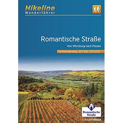 Esterbauer Verlag - Fernwanderweg Romantische Straße: Von Würzburg nach Füssen, 1:50.000, 500 km, GPS-Tracks Download, Live-Update (Hikeline /Wanderführer) - Preis vom 23.06.2026 11:45:09 h Esterbauer Verlag - Fernwanderweg Romantische Straße: Von Würzburg nach Füssen, 1:50.000, 500 km, GPS-Tracks Download, Live-Update (Hikeline /Wanderführer) - Preis vom 23.06.2026 11:45:09 h