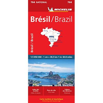Brasilien: Straßen- und Tourismuskarte 1:3.850.000 (MICHELIN Nationalkarten) - Preis vom 16.06.2026 05:30:18 h Brasilien: Straßen- und Tourismuskarte 1:3.850.000 (MICHELIN Nationalkarten) - Preis vom 16.06.2026 05:30:18 h