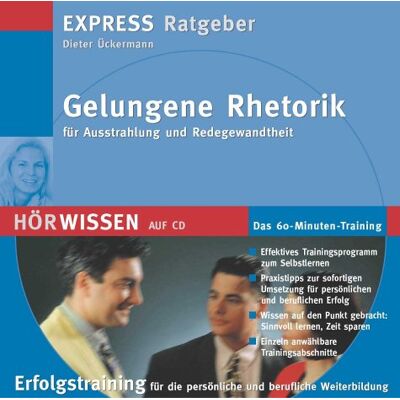 Dieter Ückermann - Gelungene Rhetorik für Ausstrahlung und Redegewandtheit. CD: Das 60-Minuten-Training - Preis vom 20.06.2026 05:23:55 h Dieter Ückermann - Gelungene Rhetorik für Ausstrahlung und Redegewandtheit. CD: Das 60-Minuten-Training - Preis vom 20.06.2026 05:23:55 h