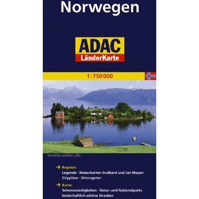 artaus - ADAC Länderkarte Norwegen 1:750.000: Register: Legende, Nebenkarten Svalbard und Jan Mayen, Citypläne, Ortsregister mit Postleitzahlen. Karte: ... Nationalparks, landschaftlich schöne Strecken - Preis vom 18.06.2026 05:44:55 h artaus - ADAC Länderkarte Norwegen 1:750.000: Register: Legende, Nebenkarten Svalbard und Jan Mayen, Citypläne, Ortsregister mit Postleitzahlen. Karte: ... Nationalparks, landschaftlich schöne Strecken - Preis vom 18.06.2026 05:44:55 h