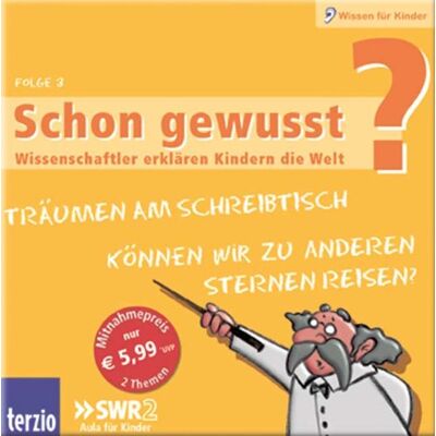 Harald Lesch - Schon gewusst? Wissenschaftler erklären Kindern die Welt, Audio-CDs, Folge.3 : Träumen am Schreibtisch / Können wir zu anderen Sternen reisen?, Audio-CD - Preis vom 25.06.2026 23:23:36 h Harald Lesch - Schon gewusst? Wissenschaftler erklären Kindern die Welt, Audio-CDs, Folge.3 : Träumen am Schreibtisch / Können wir zu anderen Sternen reisen?, Audio-CD - Preis vom 25.06.2026 23:23:36 h