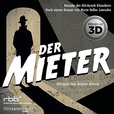 Lowndes, Marie Belloc - Der Mieter: 1 CD - Preis vom 17.06.2026 05:34:31 h Lowndes, Marie Belloc - Der Mieter: 1 CD - Preis vom 17.06.2026 05:34:31 h