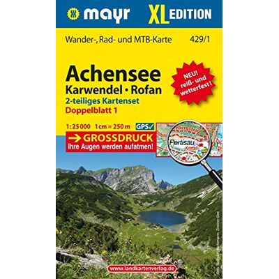 KOMPASS-Karten GmbH - Achensee - Karwendel - Rofan XL (2-Karten-Set): Wander-, Rad- und Mountainbikekarte. GPS-genau. 1:25000 (Mayr Wanderkarten) - Preis vom 18.06.2026 05:44:55 h KOMPASS-Karten GmbH - Achensee - Karwendel - Rofan XL (2-Karten-Set): Wander-, Rad- und Mountainbikekarte. GPS-genau. 1:25000 (Mayr Wanderkarten) - Preis vom 18.06.2026 05:44:55 h