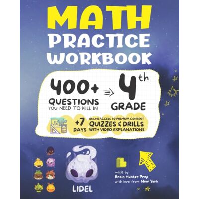 Hunter 4th Grade Math Practice Workbook: 400+ Questions You Need to Kill in 4th Grade - Preis vom 23.06.2026 11:45:09 h Hunter 4th Grade Math Practice Workbook: 400+ Questions You Need to Kill in 4th Grade - Preis vom 23.06.2026 11:45:09 h